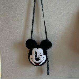 MICKEY MOUSE PLUSH MINI CROSSBODY BAG